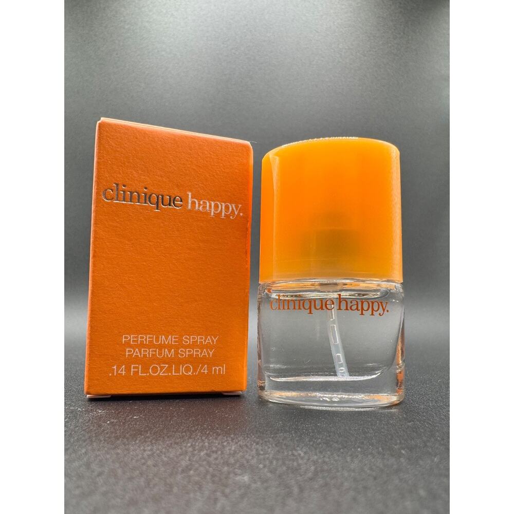 Clinique Happy Perfume Spray - 0.14 oz / 4 ml Travel Size
